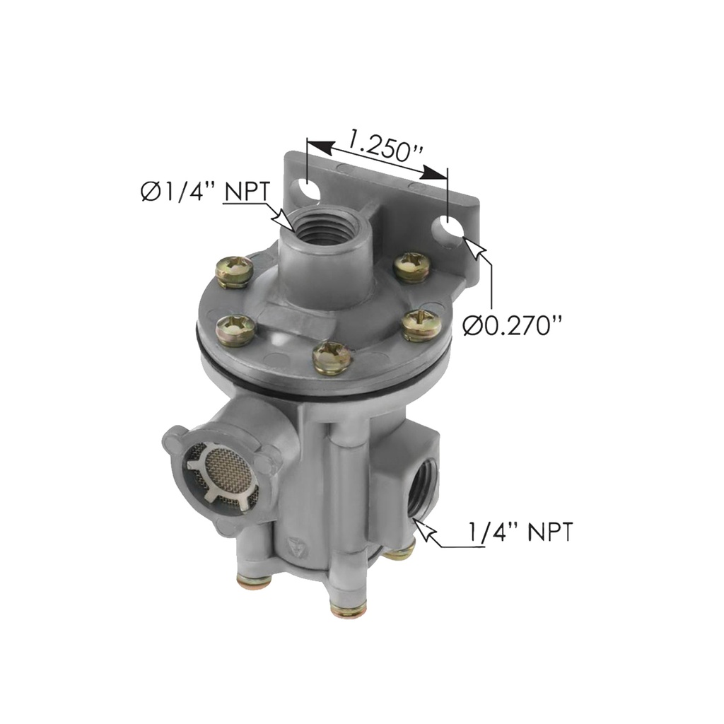 Williams Type Relay Valve 170.111527, 111527 WM147C, 90054205
