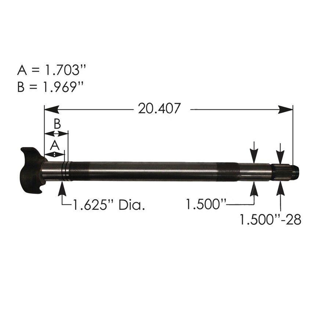 CAMSHAFT LH   122.282013.03  2210G6871 E14824