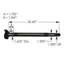 CAMSHAFT LH   122.282013.03  2210G6871 E14824