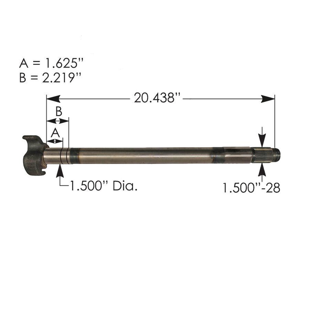 CAMSHAFT LH   123.282014.01   	R607181