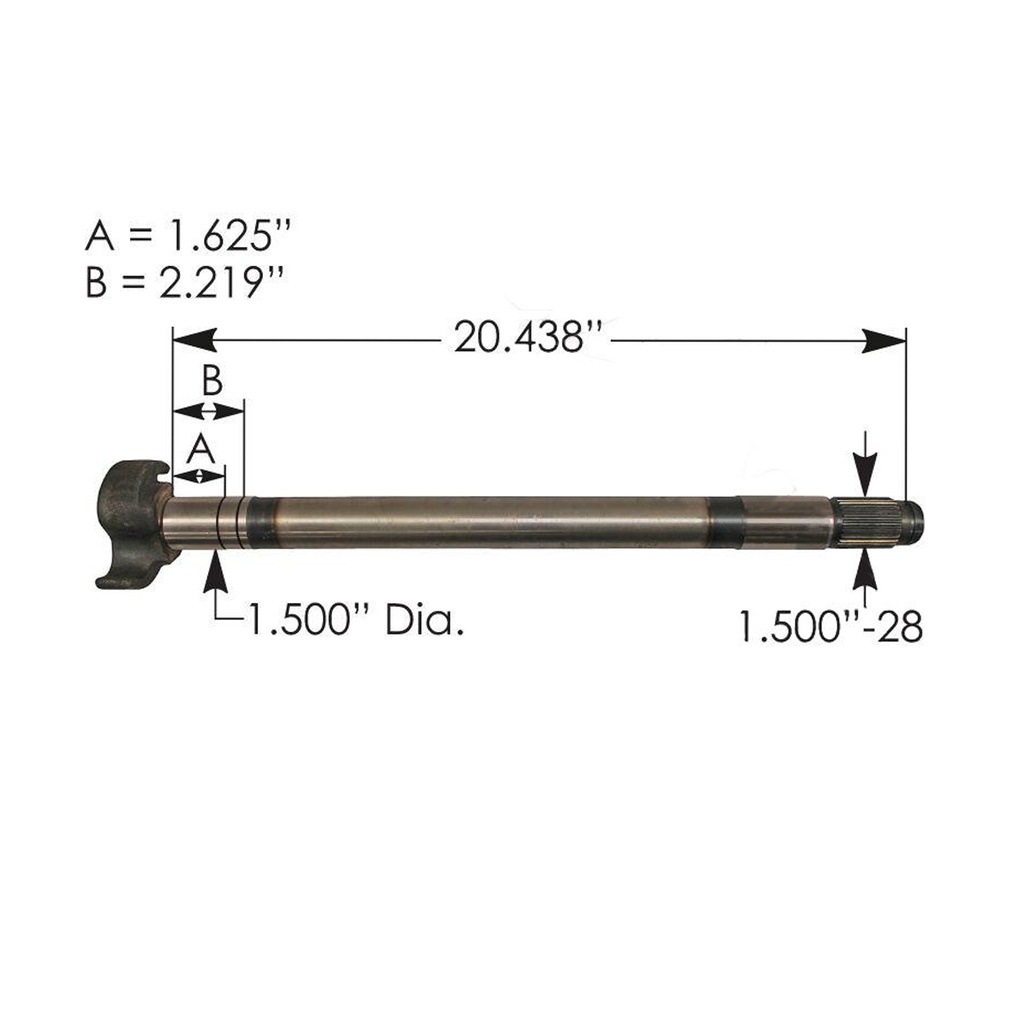 CAMSHAFT RH 123.282014.02   R607182