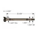 CAMSHAFT LH 123.282014.03   R607229 E9733