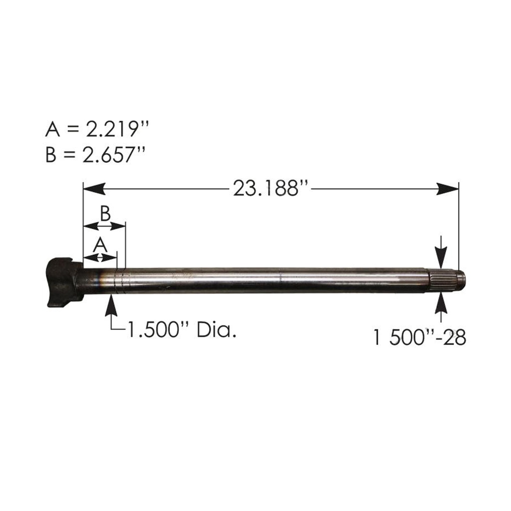 CAMSHAFT RH 123.282306.02  R607254