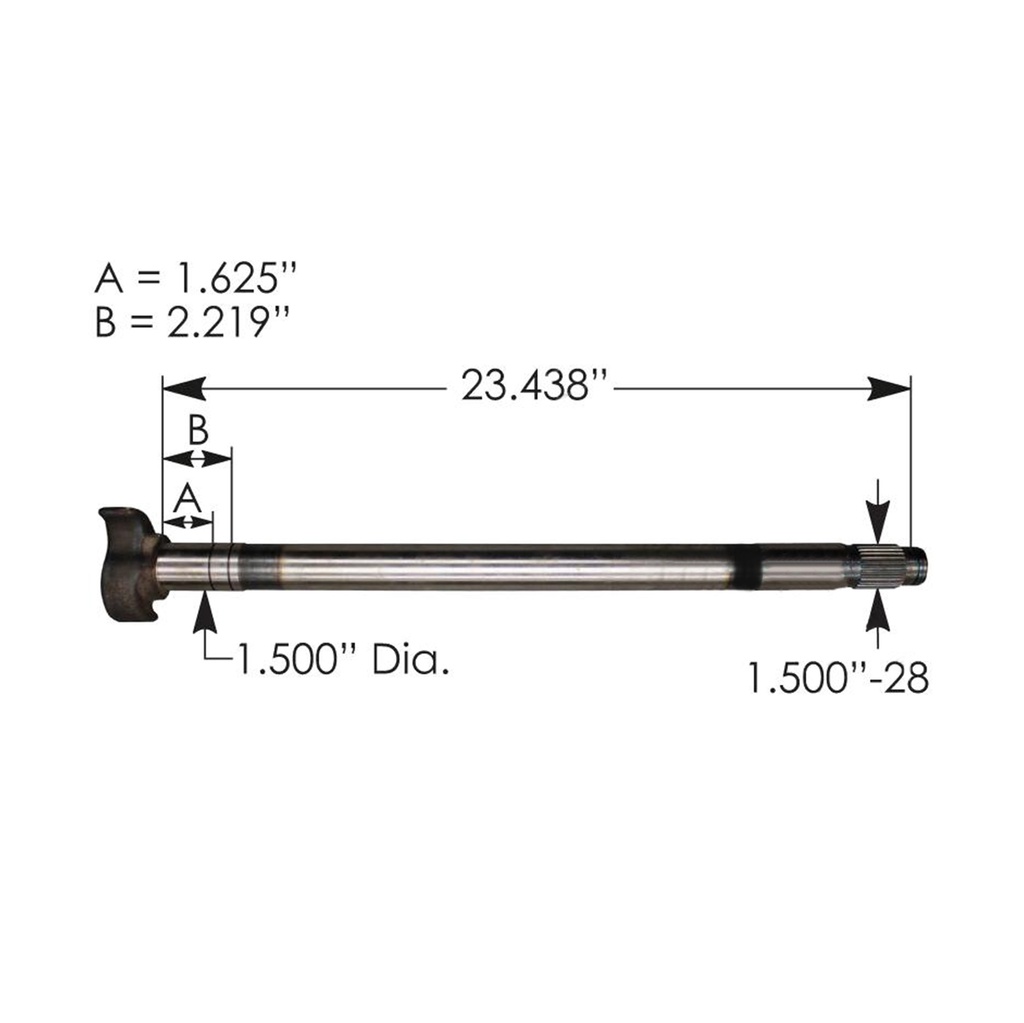 CAMSHAFT LH 123.282314.01   R607171