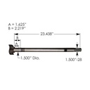 CAMSHAFT LH 123.282314.01   R607171