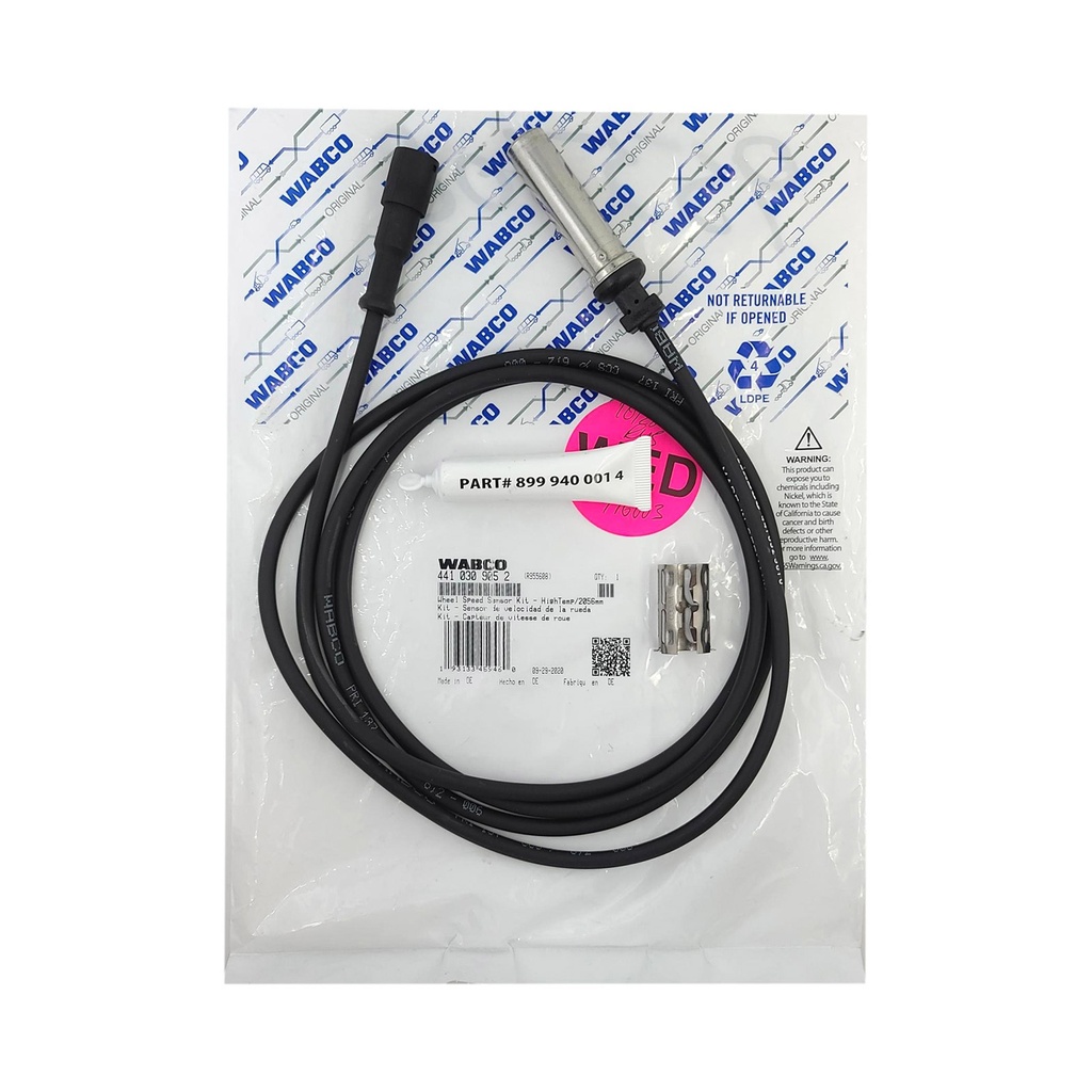 WABCO S+ FRONT AXLE 12V SENSOR KIT - 4410309052  R955608