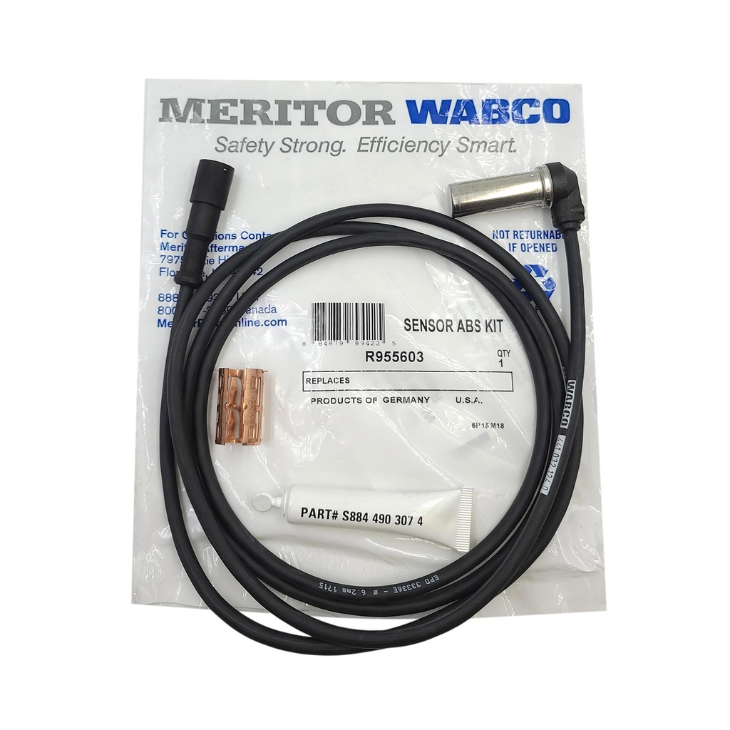 WABCO S+ RADIAL ABS SENSOR KIT - 4410309002  R955603