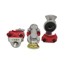 X3 Genuine Phillips Red/Emergency Straight Mnt Std Gladhand 12-008