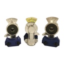 X3 Genuine Phillips Blue/Service Straight Mount Std Gladhand 12-006