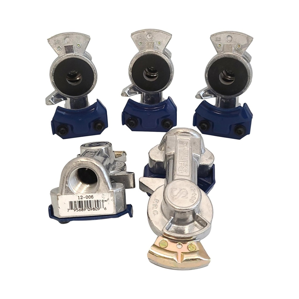 X5 Genuine Phillips Blue/Service Straight Mount Std Gladhand