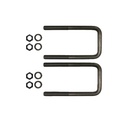 U Bolt Kit Square 3/4in X 4in X 8-7/8in  AUBK8254-087   6803220725
