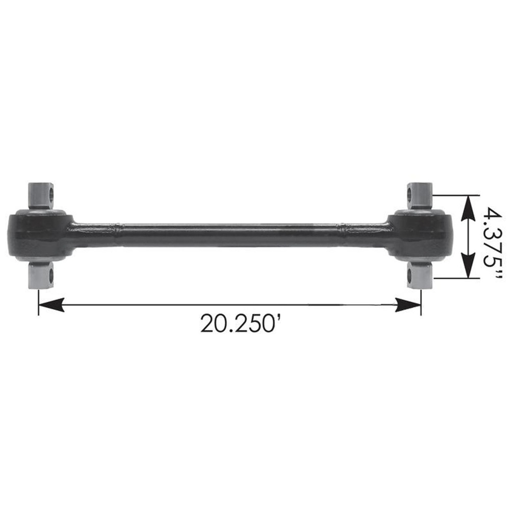 Torque Rod 20.250in Poly Kenworth   TMR74BE