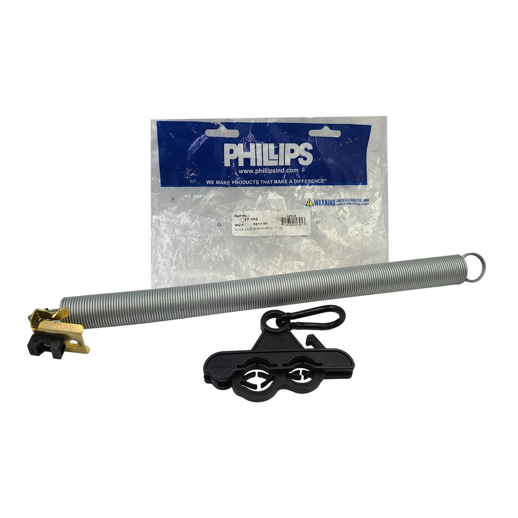 PHILLIPS SLIDING AXLE SPRING ASSEMBLE HANGER 17-182