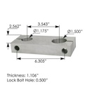 Side Bar Volvo  M1291 22QK313M 1619860 20548421 3171036