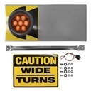 Wide Turn Signal LED Amber  571.LD46A7WT    818WTA