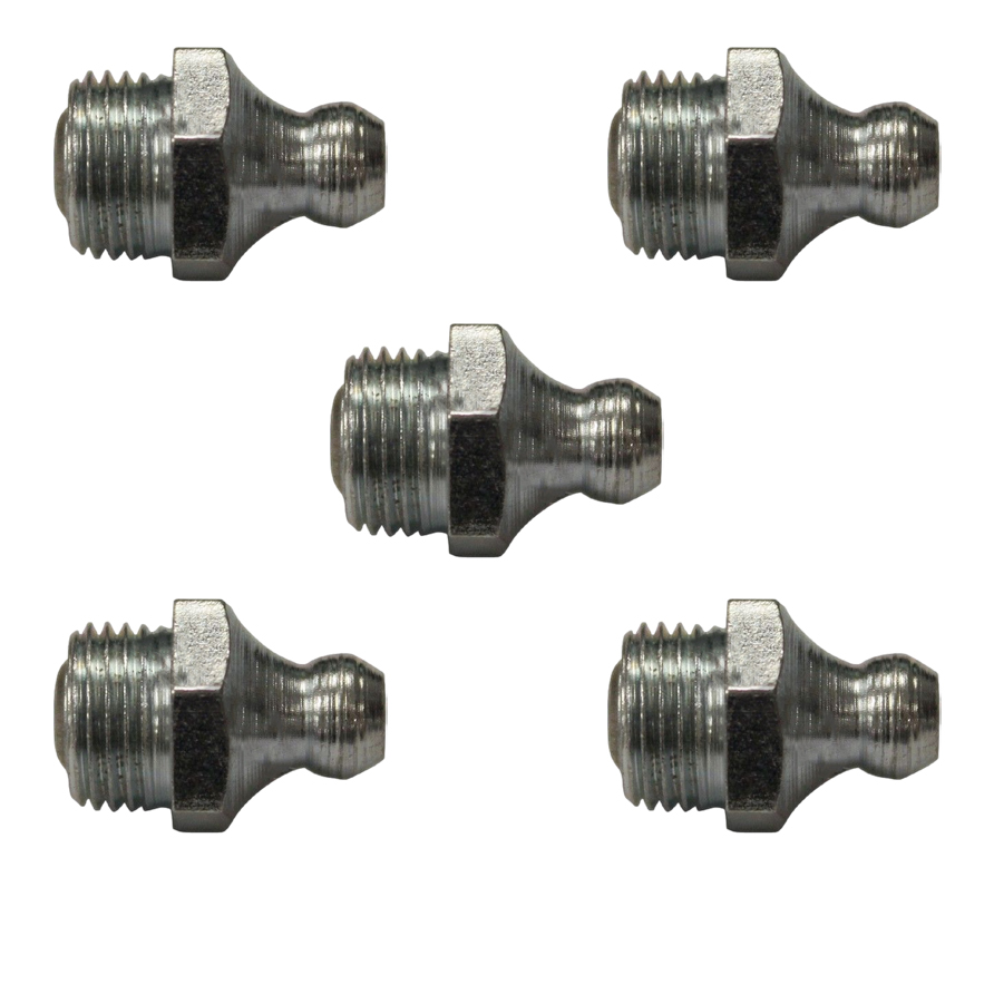 G1811 GREASE FITTING 1/8-28 STRAIGHT  (PACK OF 5)