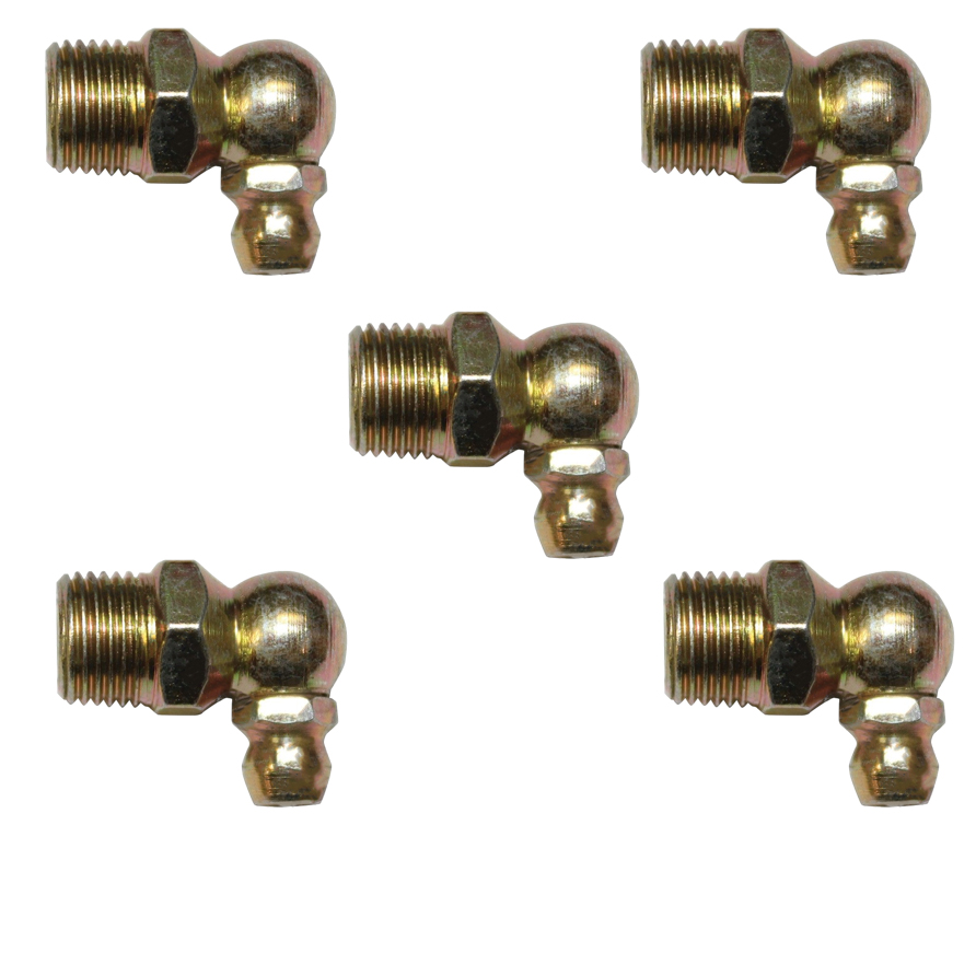 Grease Fitting 1/8-27 NPT 90 DEG ELBOW G901  1001414  ( PACK OF 5)