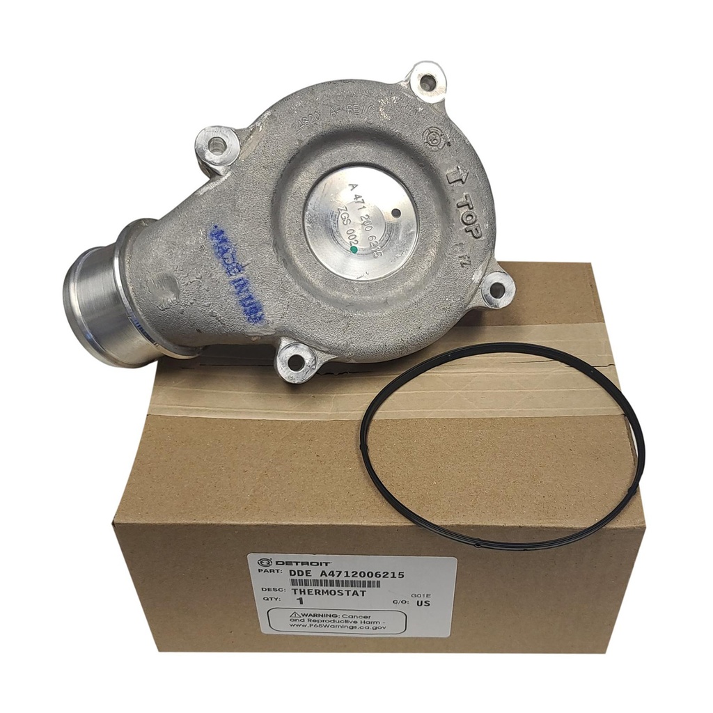 OEM DETROIT THERMOSTAT DD15 DD13 DDE A4712007515 WITH SEAL A4722030080 ...