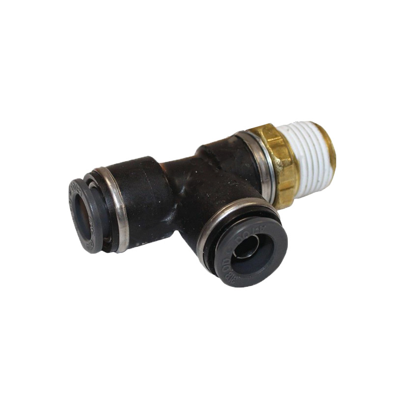 PLC Swivel Male Run Tee 3/8 X 3/8in  177.11716C   371PTC66