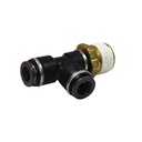 PLC Swivel Male Run Tee 3/8 X 1/2in   177.11716D