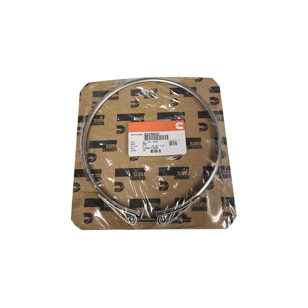 OEM CUMMINS CLAMP,V BAND  3529852