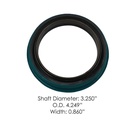 SKF CR Pinion Seal  181.CR32500  A1205R2592 A11205X2728