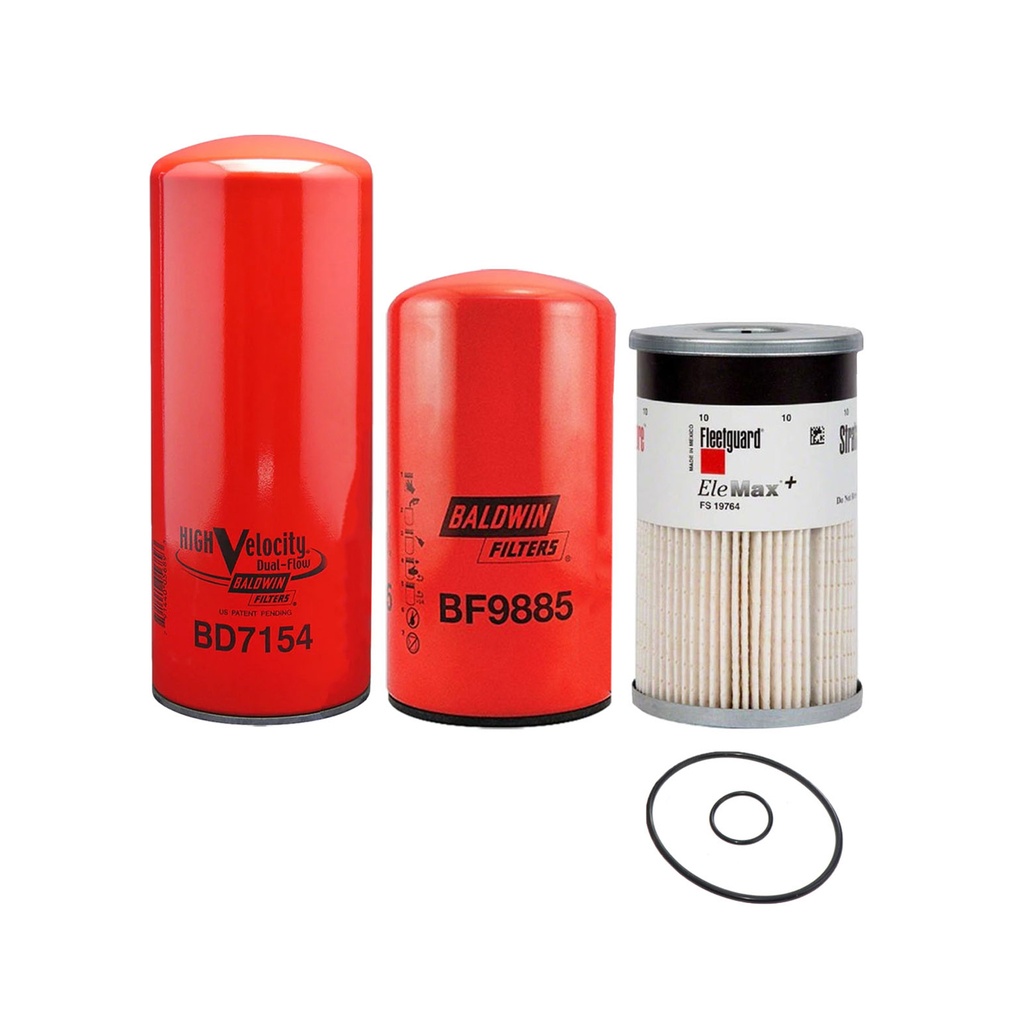 CUMMINS OIL CHANGE KIT BD7154, BF9885, FS19764 | KAHGO Truck Parts