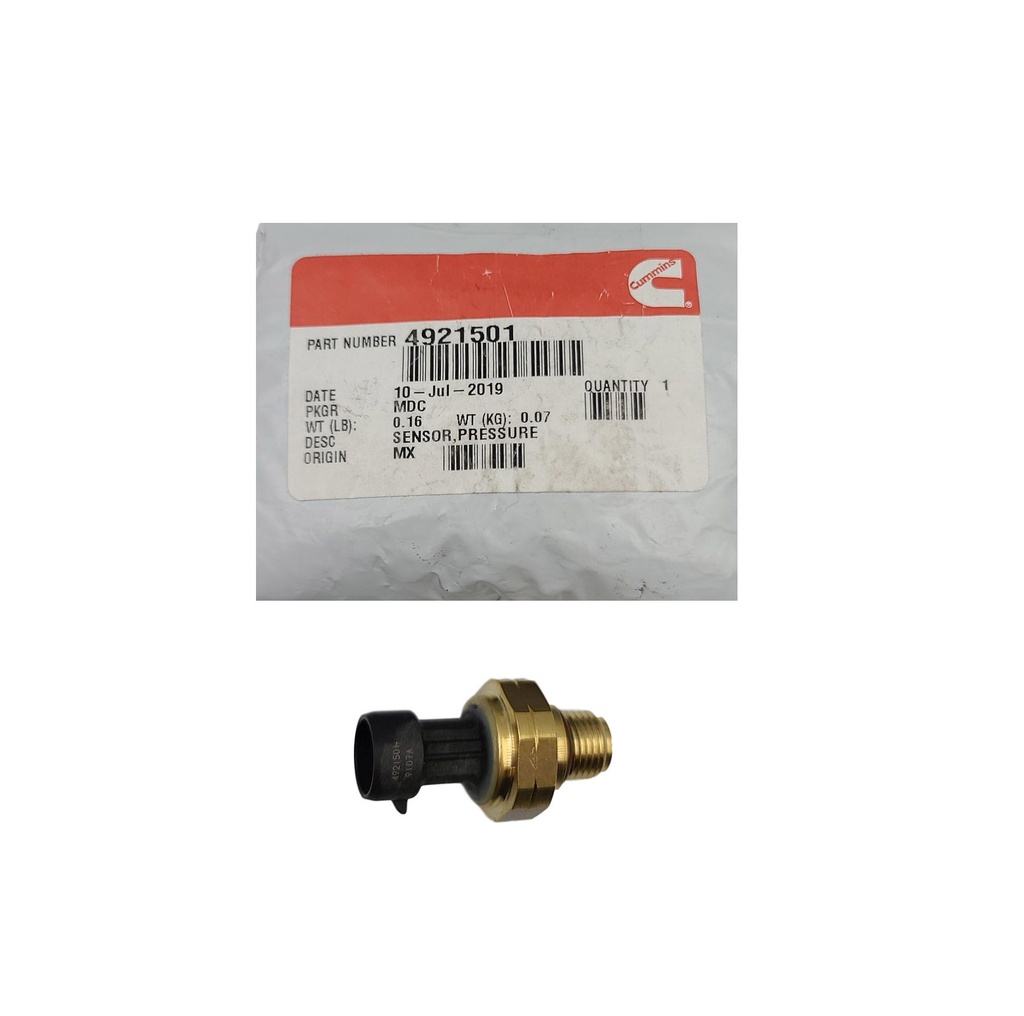 New OEM Genuine Cummins  SENSOR,PRESSURE 4921501
