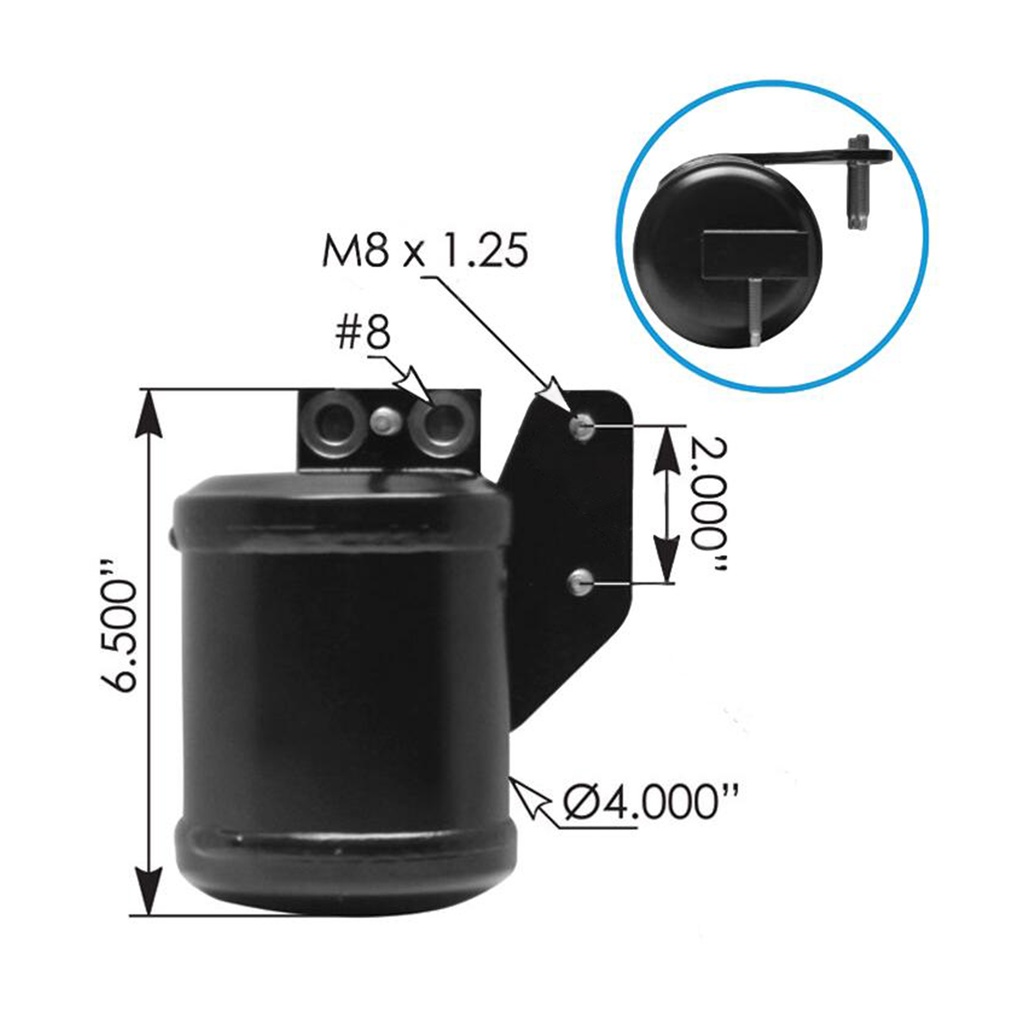 Air Conditioning Receiver Drier  830.41085   A22-66600-000