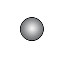 Convex Wide View Mirror 8 1/2in   563.9045   609955  609957  708601