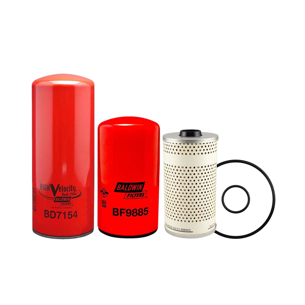 CUMMINS OIL CHANGE KIT BD7154, BF9885, PF7744