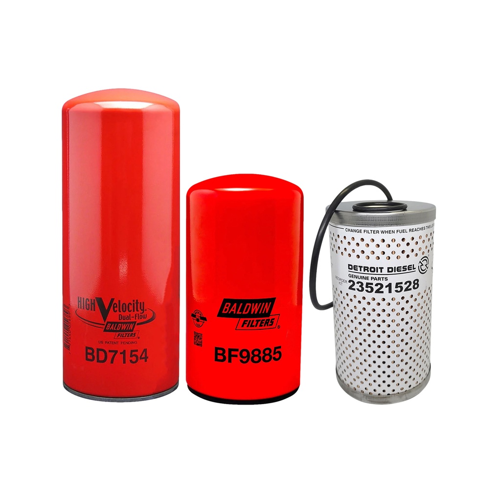 CUMMINS OIL CHANGE KIT BD7154, BF9885, 23521528