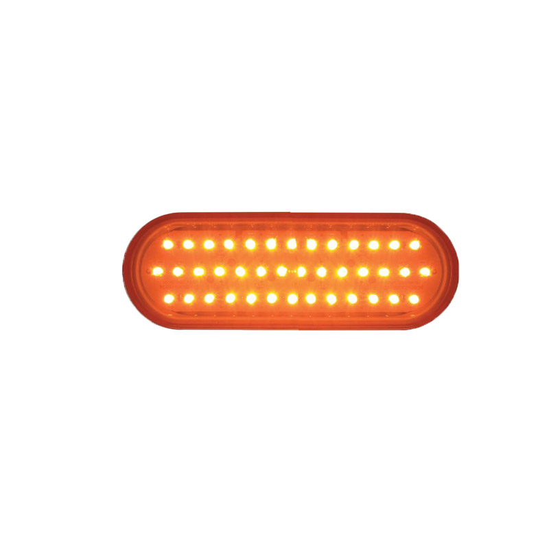 F/P/T Light LED 6in Oval Amber 571.LD60A40 G6003 6050A