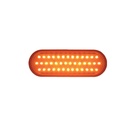F/P/T Light LED 6in Oval Amber 571.LD60A40 G6003 6050A