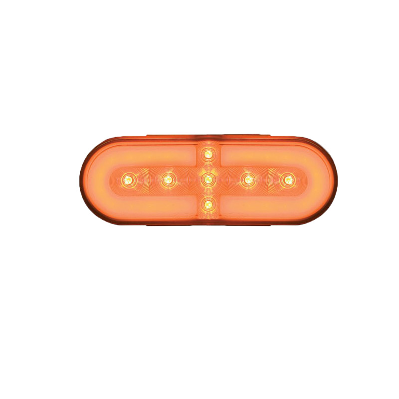 F/P/T Light LED 6in Amber Zeon Halo   571.LD61A31   STL111ABP