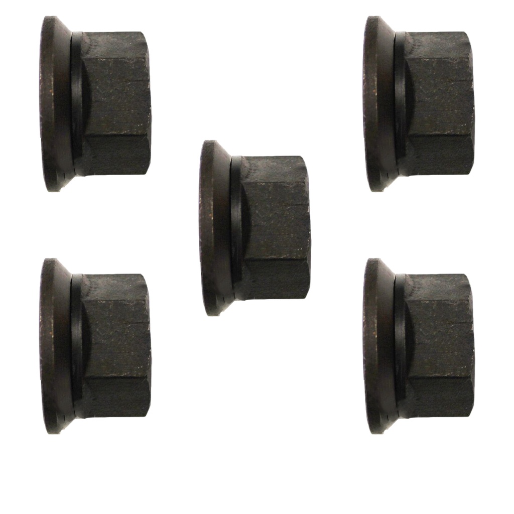 Flanged Cap Nut 201.3013 E9020 E6HZ1120A A1227Z1404 R009020 20857204(Pack of 5)