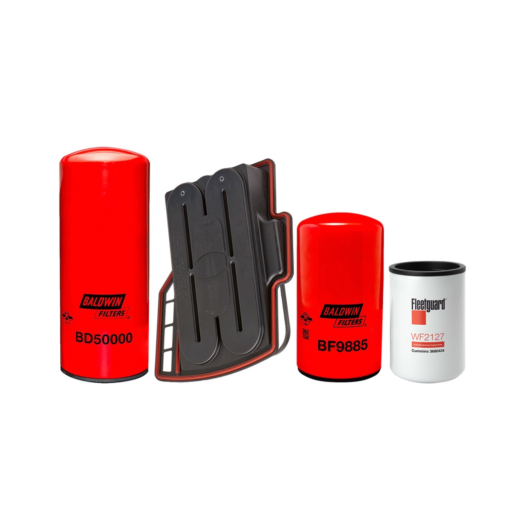 CUMMINS OIL CHANGE KIT BD50000,BF9885,CV50633,WF2127