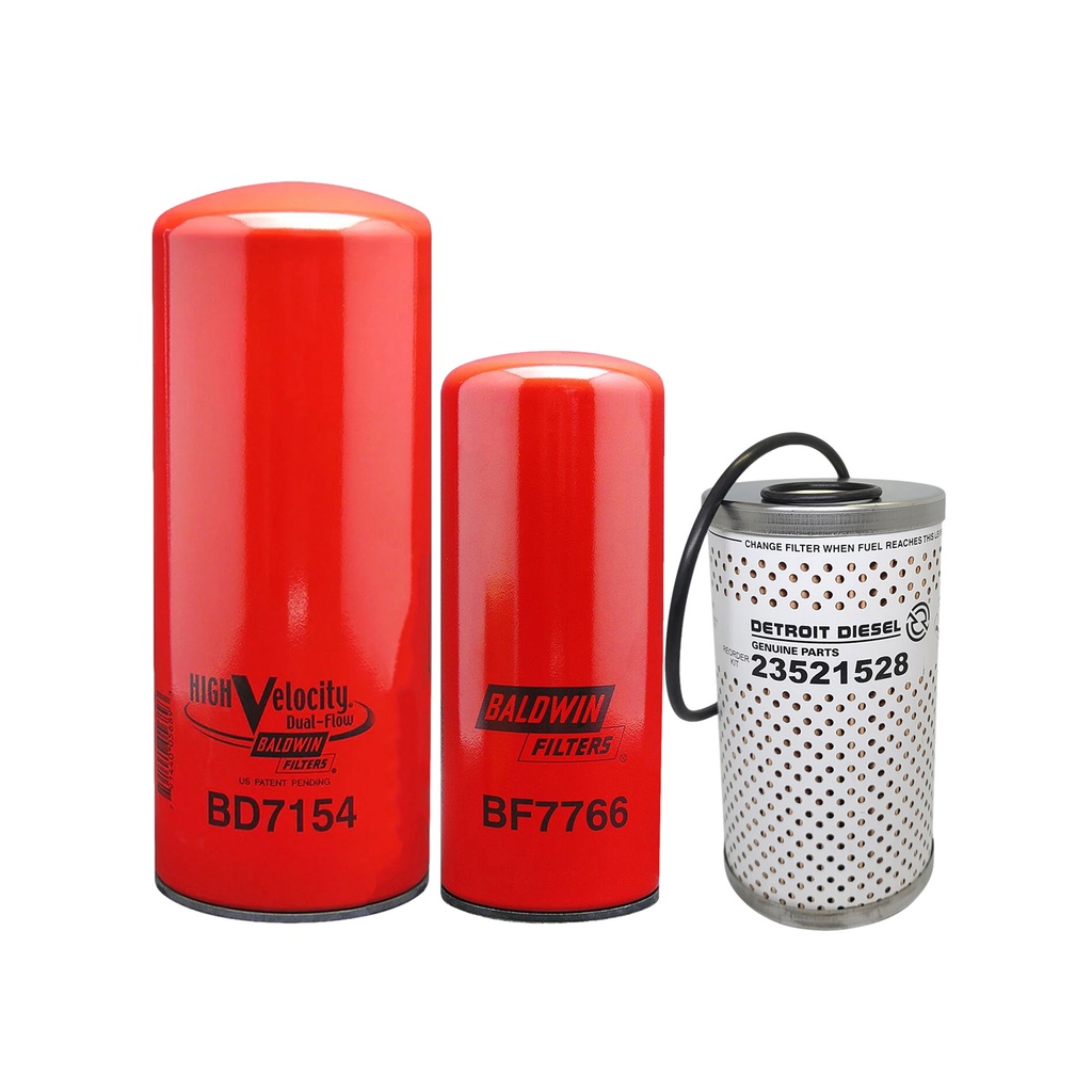 CUMMINS OIL CHANGE KIT BD7154, BF7766, 23521528