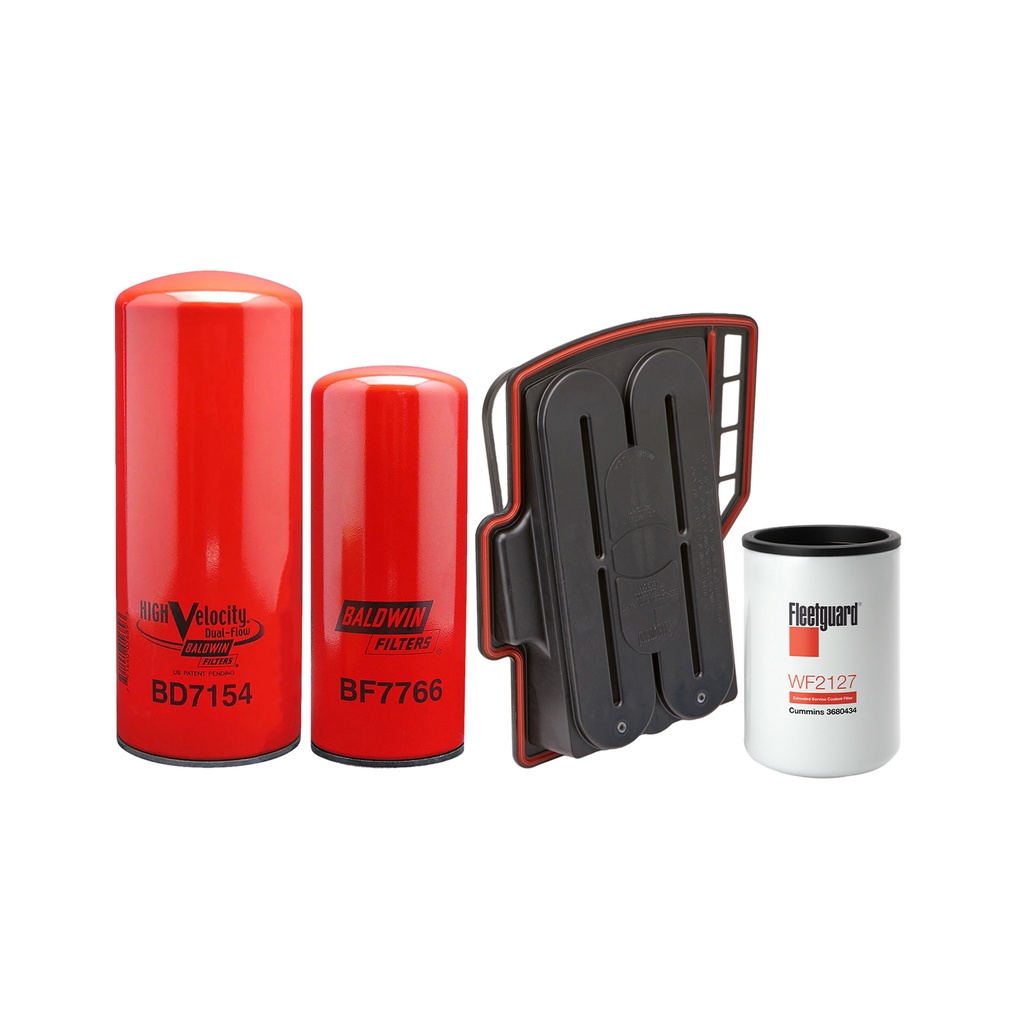 CUMMINS OIL CHANGE KIT BD7154, BF7766, CV50633, WF2127