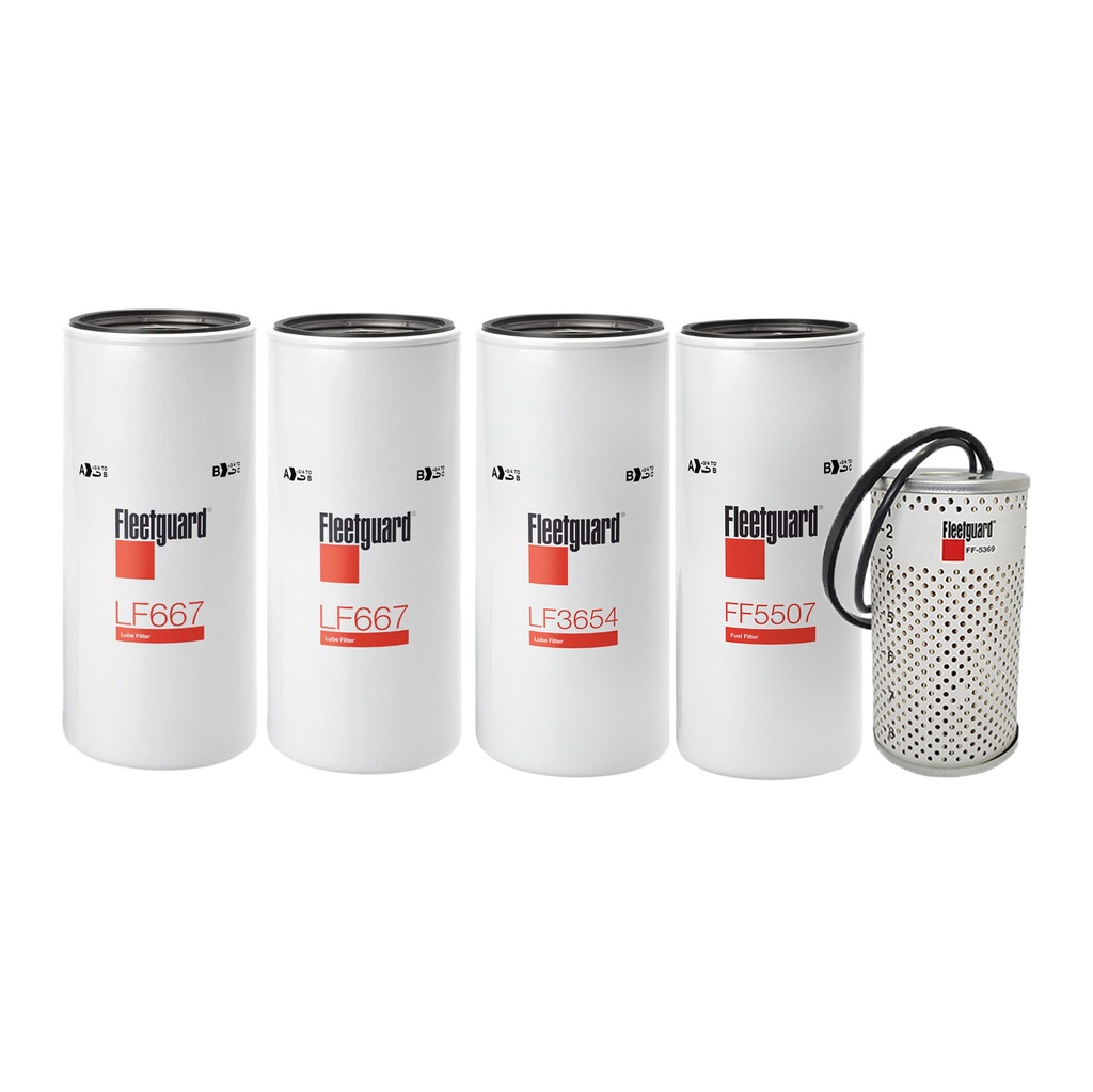 VOLVO D13 OIL CHANGE LF667,LF3654,FF5507,FF5369