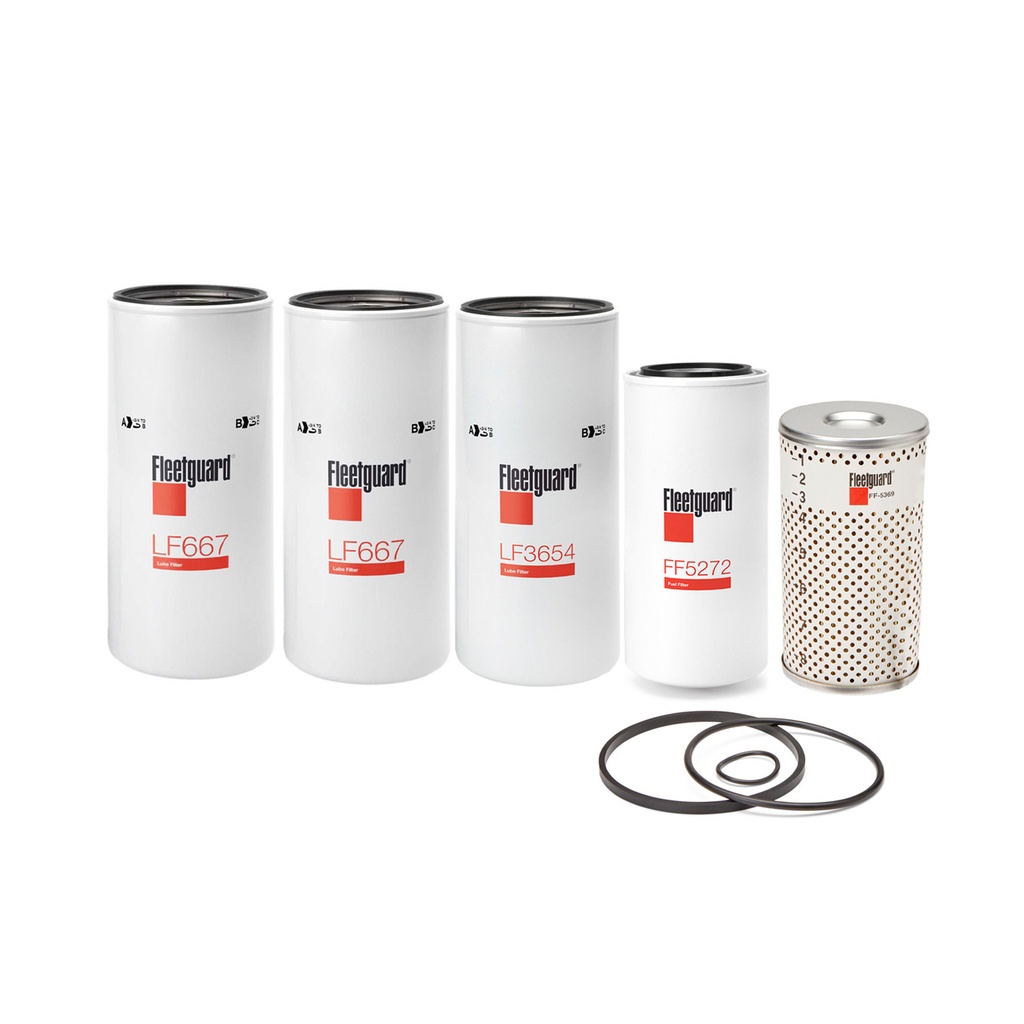 VOLVO OIL CHANGE KIT LF667, FF5272, LF3654, FF5369