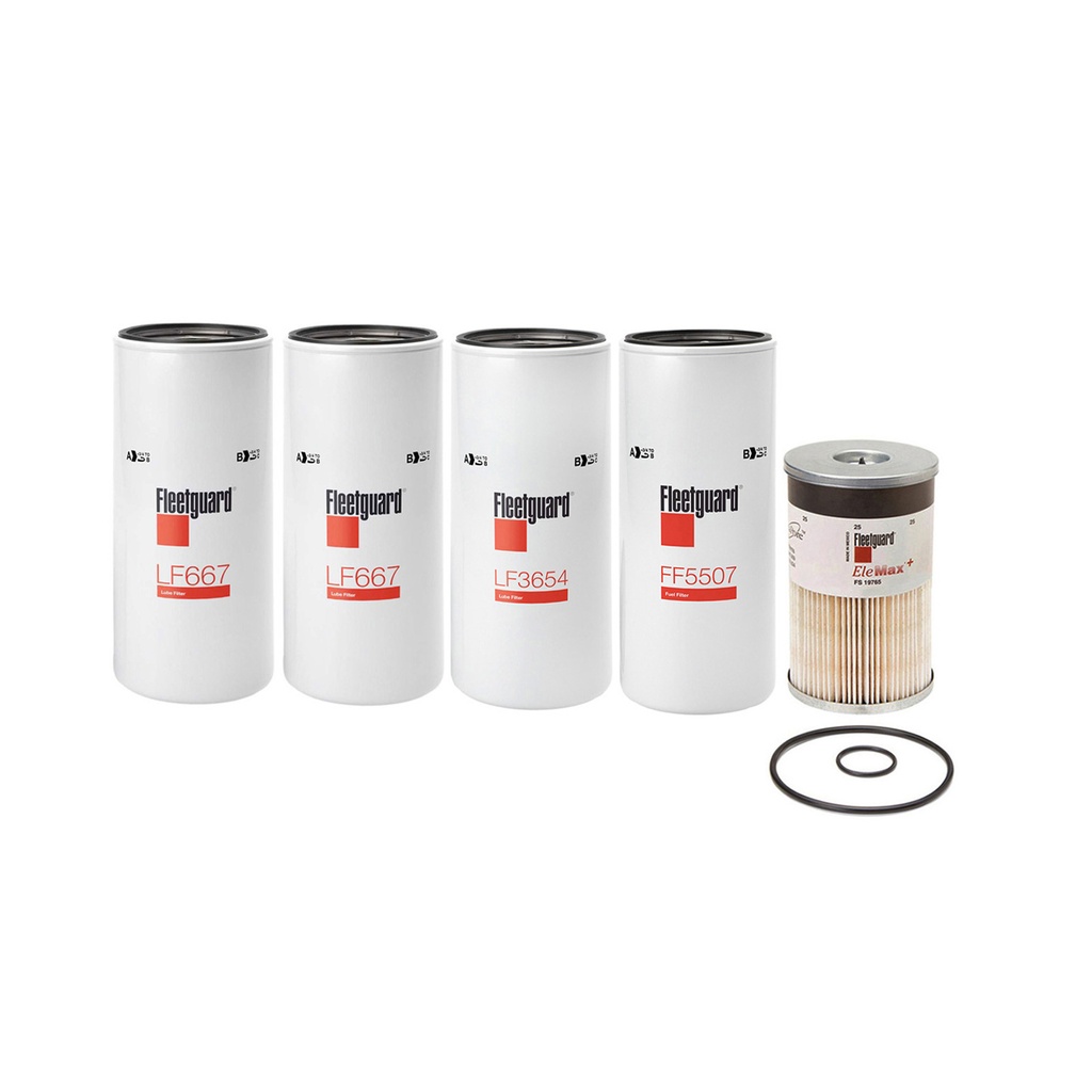 VOLVO OIL CHANGE KIT LF667, LF3654, FS19765, FF5507