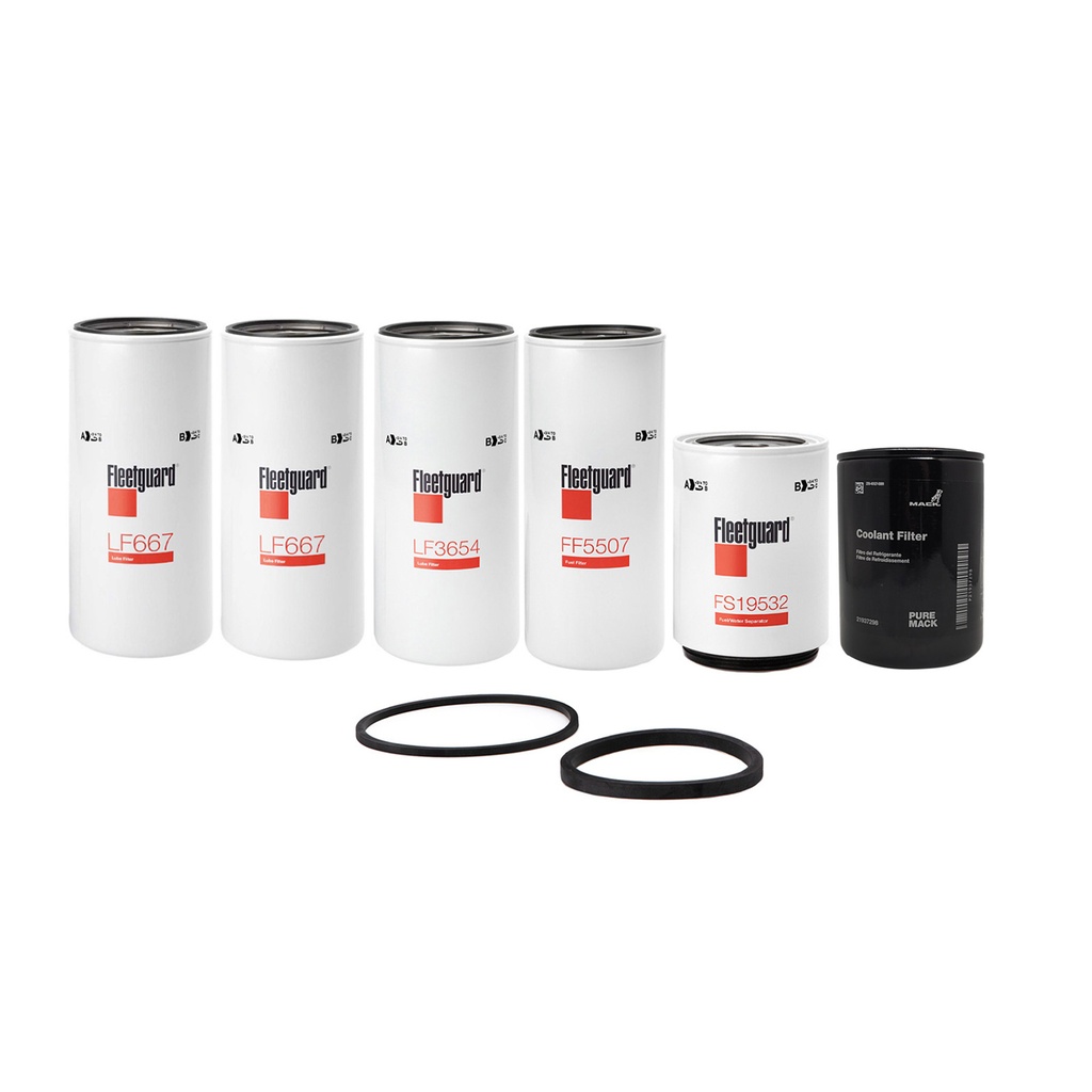 VOLVO OIL CHANGE KIT LF 667, FF5507, LF3654, FS19532, 21937298