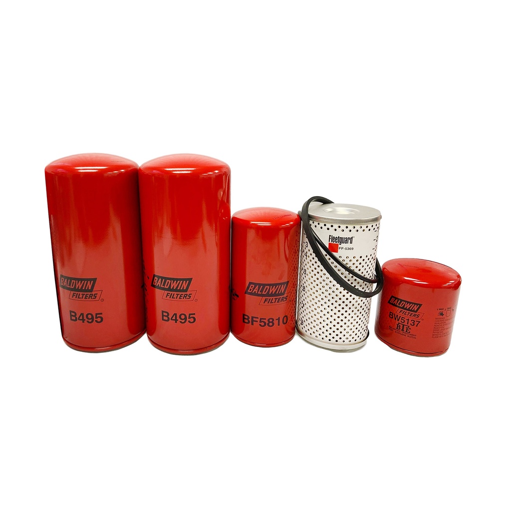 DETROIT OIL CHANGE KIT, B495, BF5810, FF-5369, BW5137