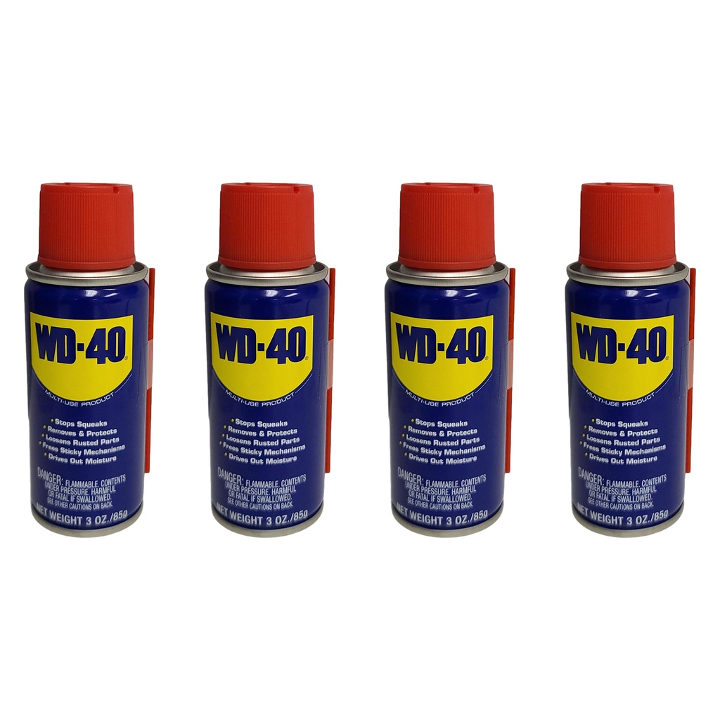 WD-40 Aerosol Lubricant 49000 Mult-Use Product 3oz. *(Pack of 4)*