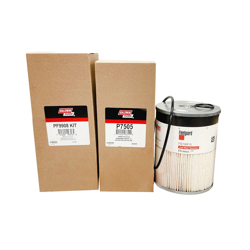 DETROIT OIL CHANGE KIT, P7505,PF9908KIT,FS19915