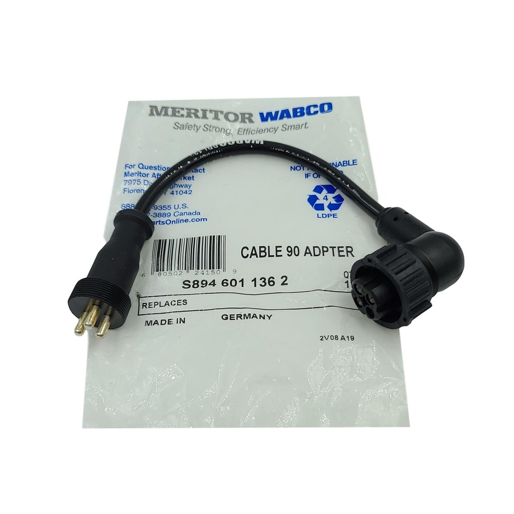 MERITOR WABCO ABS TRACTOR ADAPTER CABLE - S8946011362