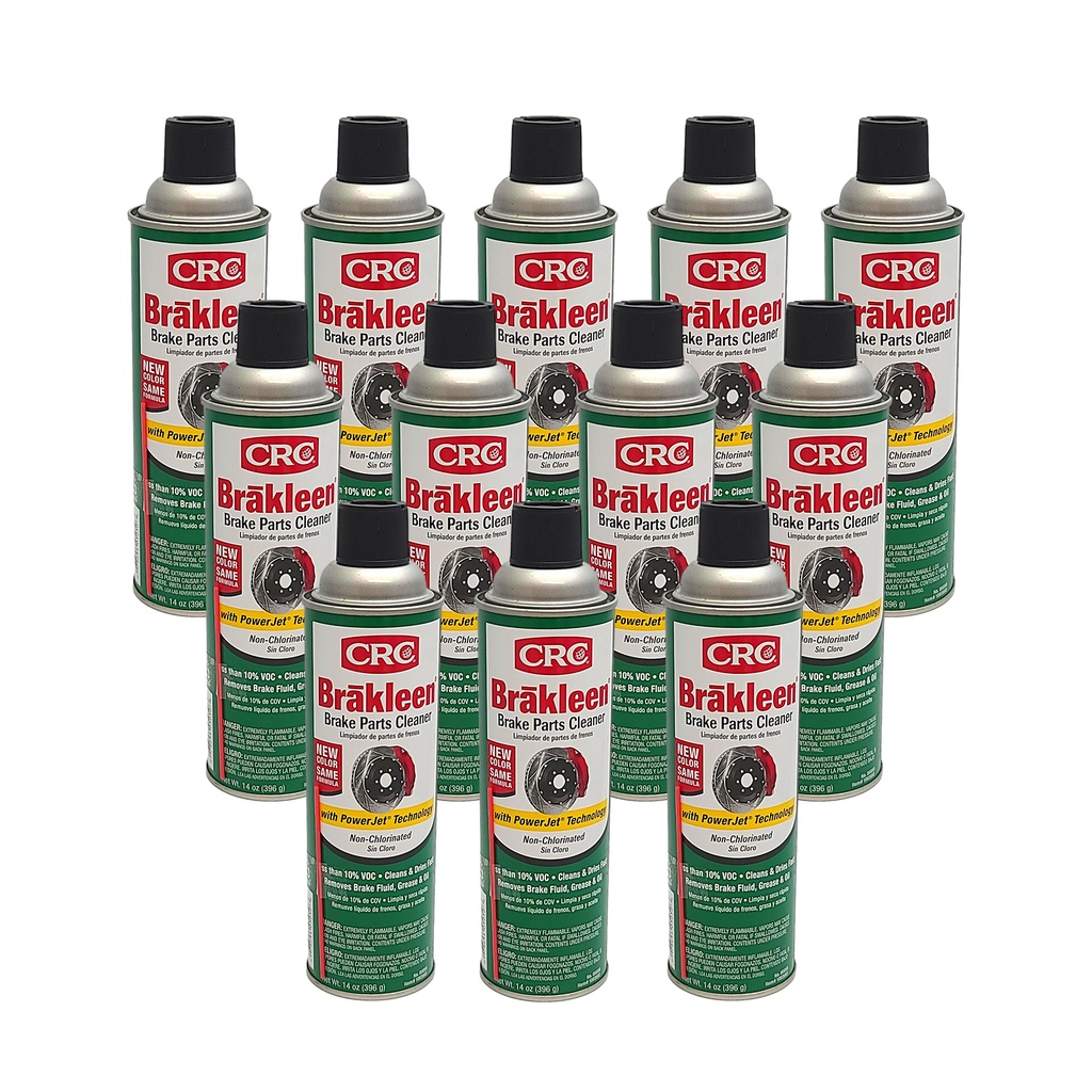 [VD-JU0F-TCH6] CRC Brakleen Brake Cleaner 05050 14oz  *(Pack of 12)*