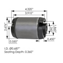 Cabin Mount Bushing Volvo 500.194  M203054 TF10162