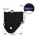 Heater Control Valve Actuator Peterbilt 577.75623 524025892417002 651272 717065